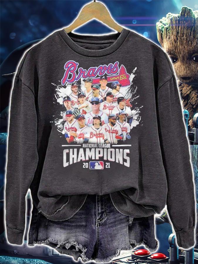 Atlanta Braves National League Champions 2021 Shirt t-shirt sweatshirt