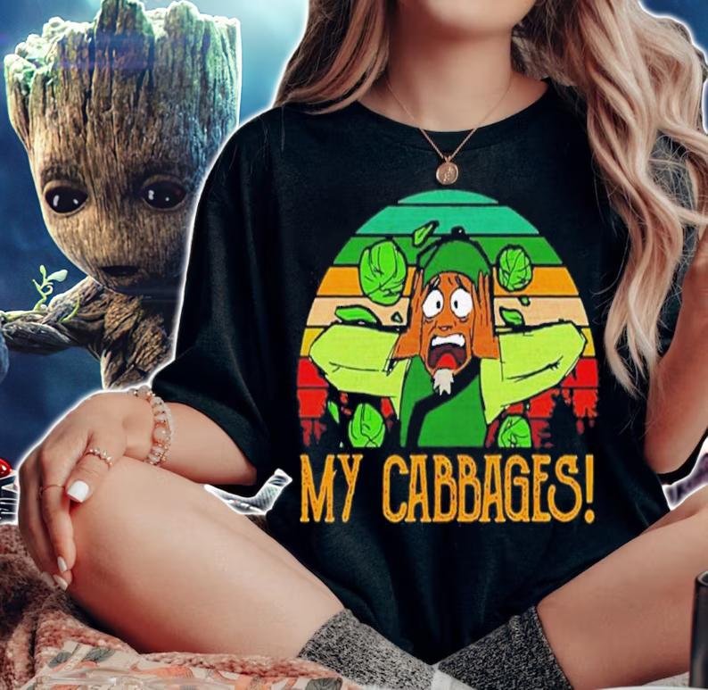 Avatar The Last Airbender Cabbage Guy Vintage Shirt t-shirt woman shirt