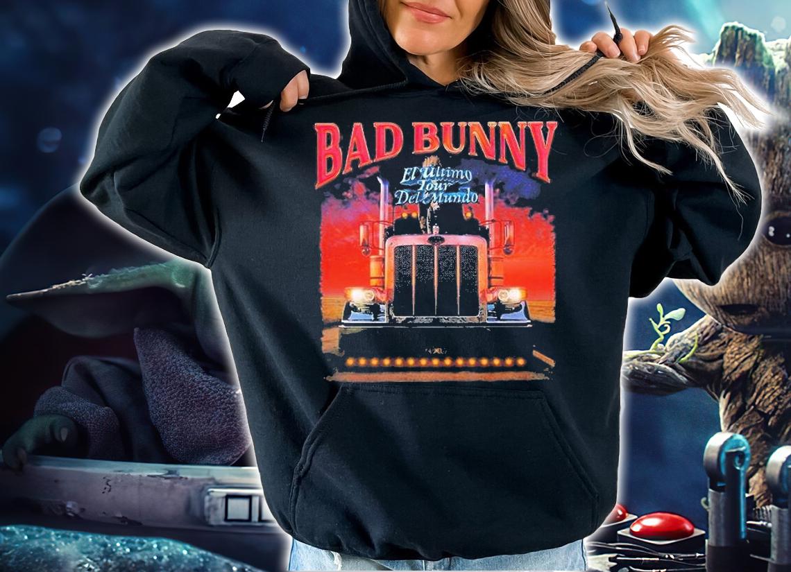 Bad Bunny Tour 2022 Del Mundo T-Shirt t-shirt hoodie