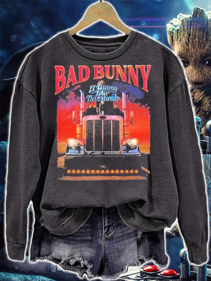 Bad Bunny Tour 2022 Del Mundo T-Shirt t-shirt sweatshirt