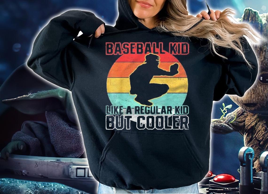 Baseball Kid Baseball Catcher Baseball Player Shirt t-shirt hoodie