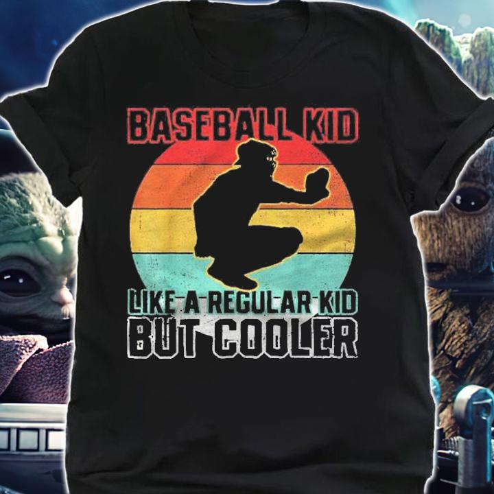 Baseball Kid Baseball Catcher Baseball Player Shirt t-shirt shirt