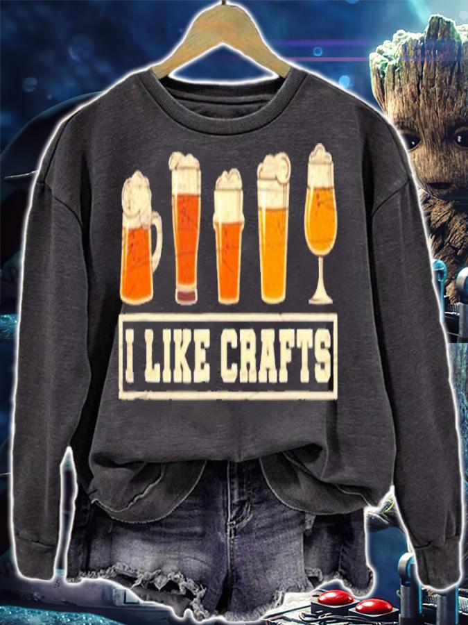 Beer I Like Crafts T-Shirt t-shirt sweatshirt