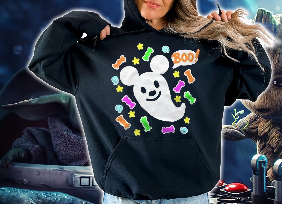 Boo!!! Classic Halloween Mickey Cartoon T-shirt t-shirt hoodie