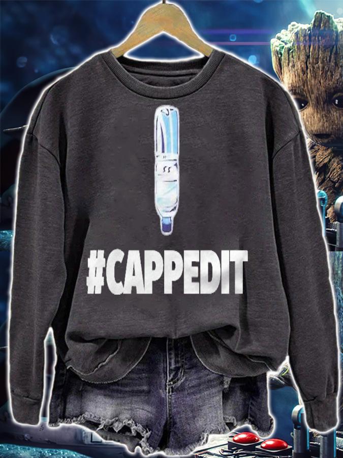 Bottle Flip  Capped It Hashtag T-shirt t-shirt sweatshirt