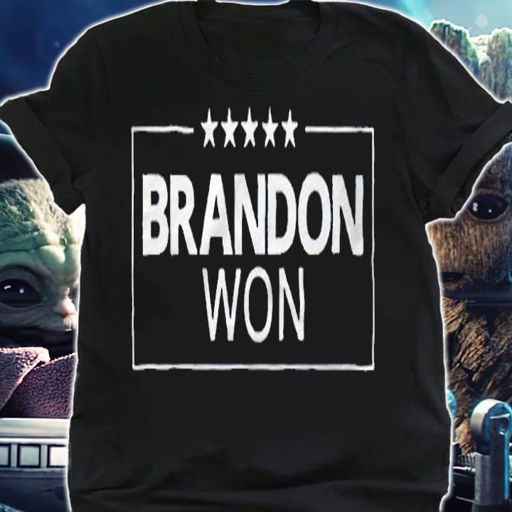 Brandon won T-shirts, v-neck and sweatshirt t-shirt shirt