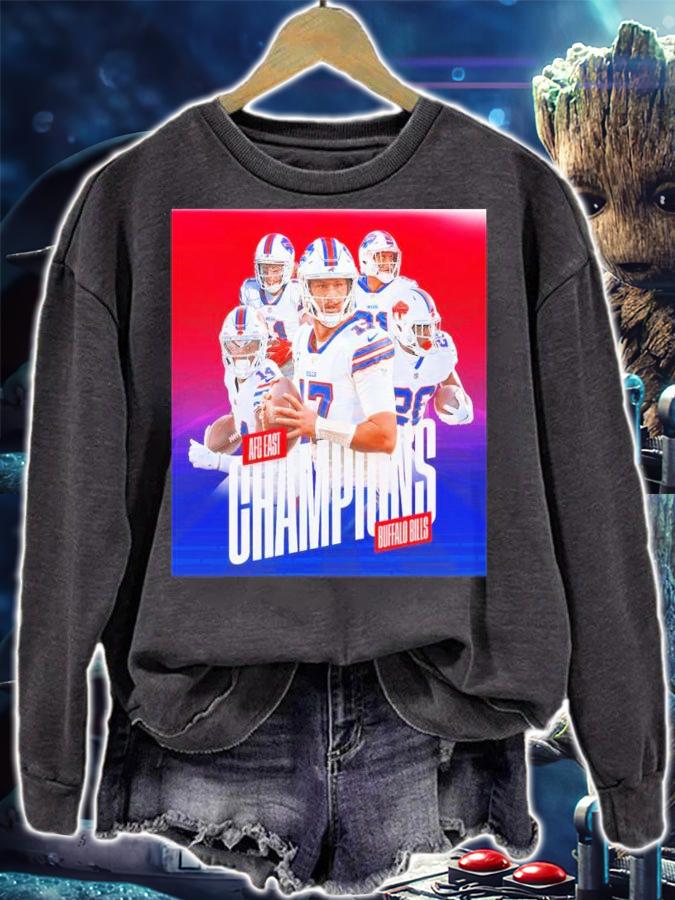 Buffalo Bills AFC East Champions 2022 football shirt t-shirt sweatshirt