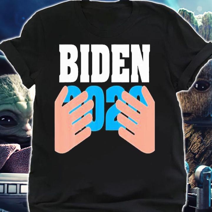 Funny Joe Biden 2020 Hands Hug 2020 T-Shirt t-shirt shirt
