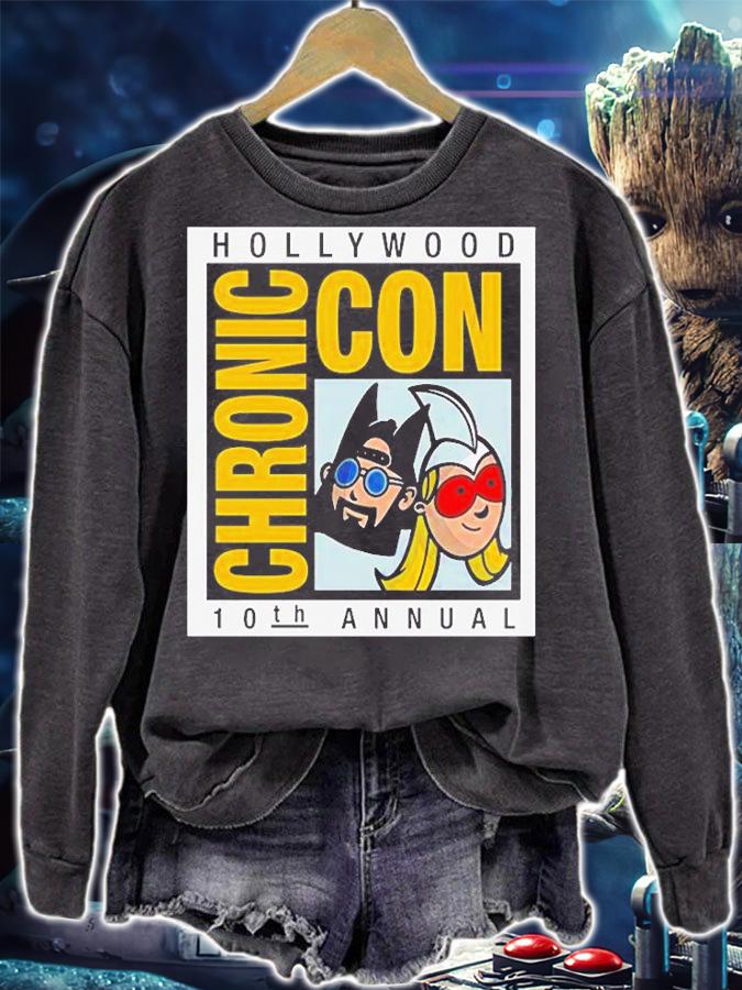 Hollywood Chronic Con 10Th Annual T-Shirt t-shirt sweatshirt