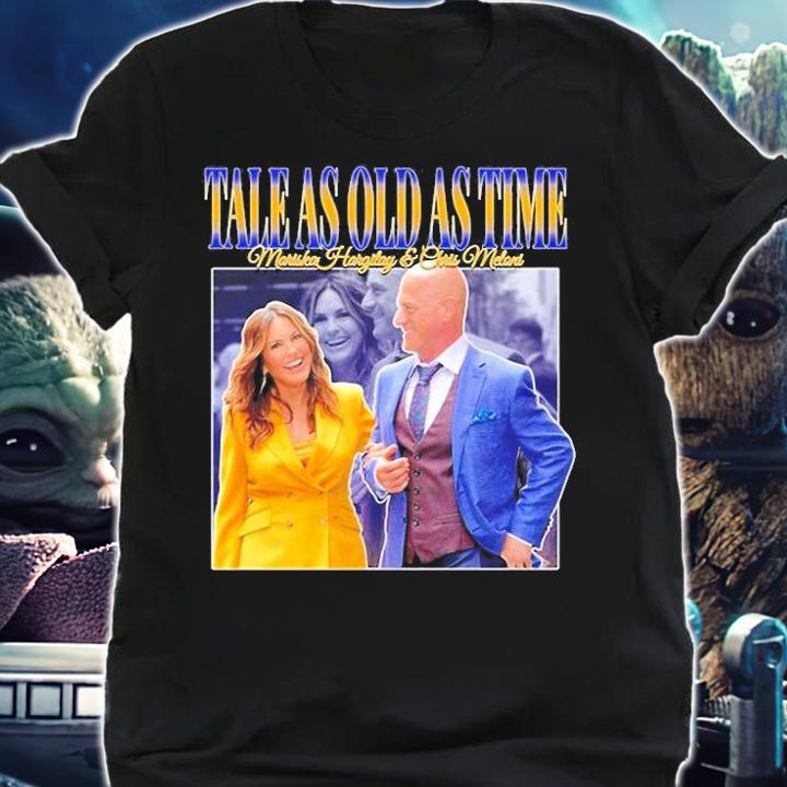 Mariska Hargitay And Chris Meloni Chriska Tale As Old As Time T-Shirt t-shirt