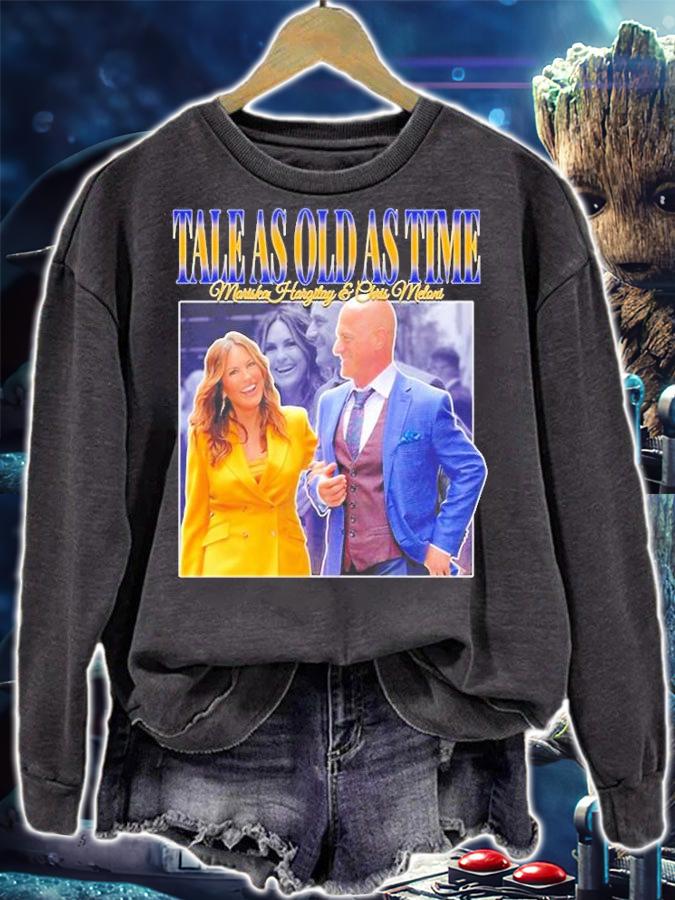 Mariska Hargitay And Chris Meloni Chriska Tale As Old As Time T-Shirt t-shirt
