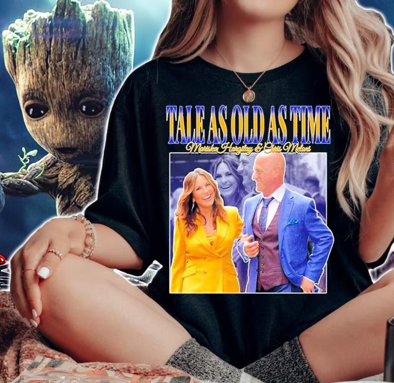 Mariska Hargitay And Chris Meloni Chriska Tale As Old As Time T-Shirt t-shirt