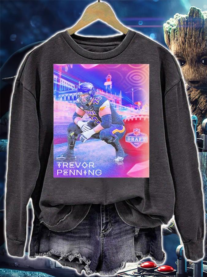Trevor Penning New Orleans Saints NFL Draft 2022 T-Shirt t-shirt sweatshirt