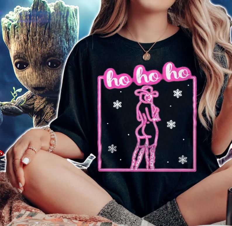 CassieeMua ho ho ho holiday T-shirt t-shirt