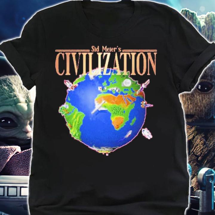 Civilization Sid Meier Shirt t-shirt shirt