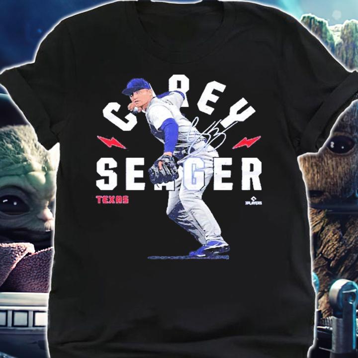 Corey Seager Texas Arc Baseball Signatures Shirt t-shirt