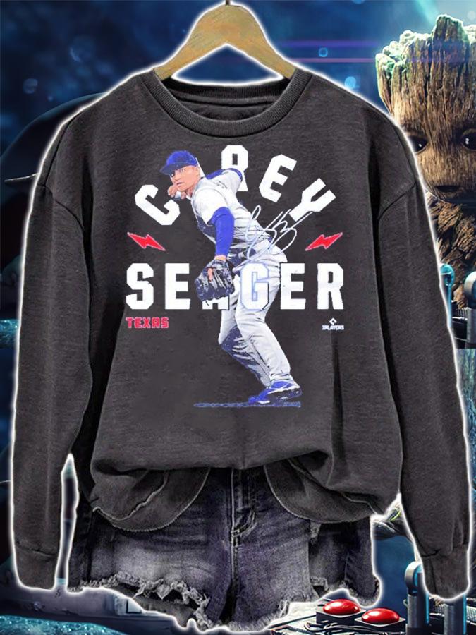 Corey Seager Texas Arc Baseball Signatures Shirt t-shirt