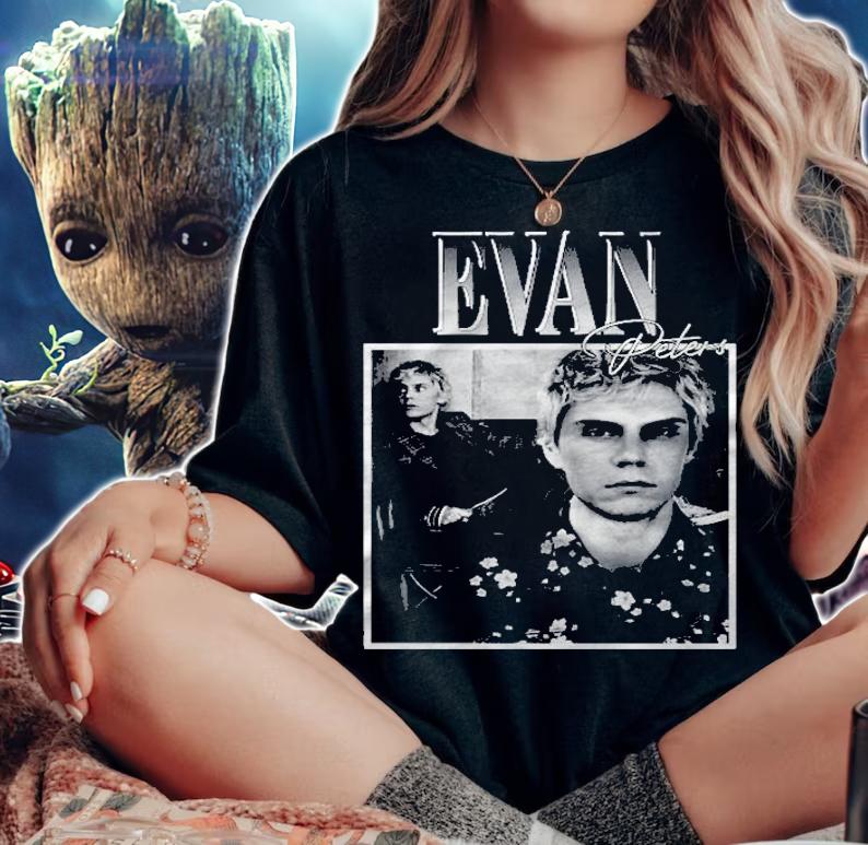 Evan Peters Classic Shirt t-shirt woman shirt