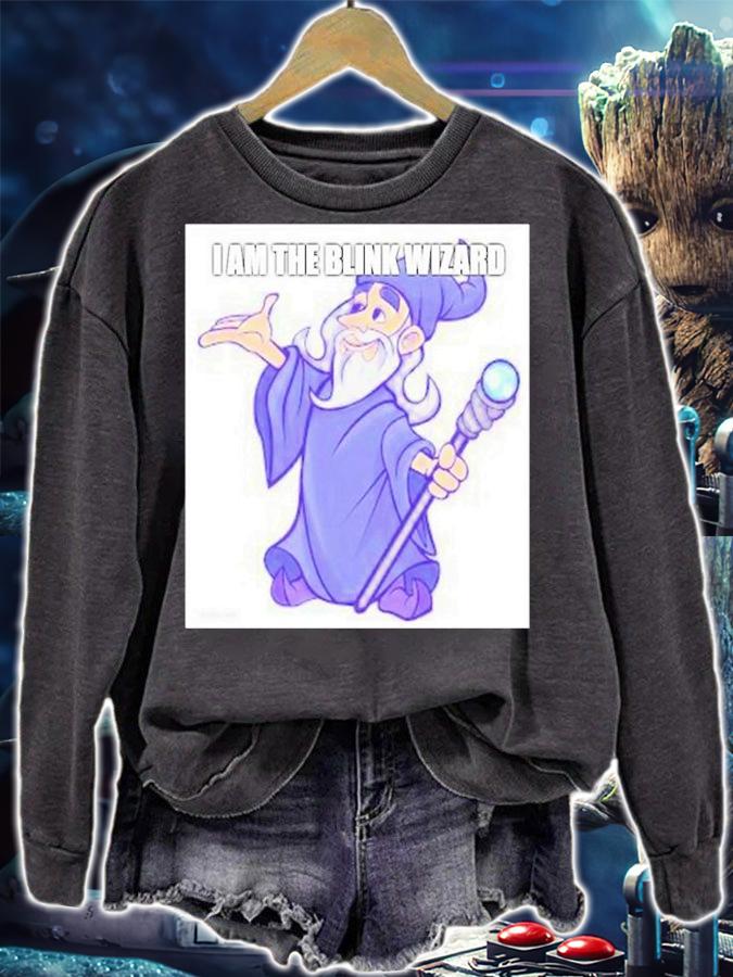 I Am The Blink Wizard T-Shirt t-shirt sweatshirt