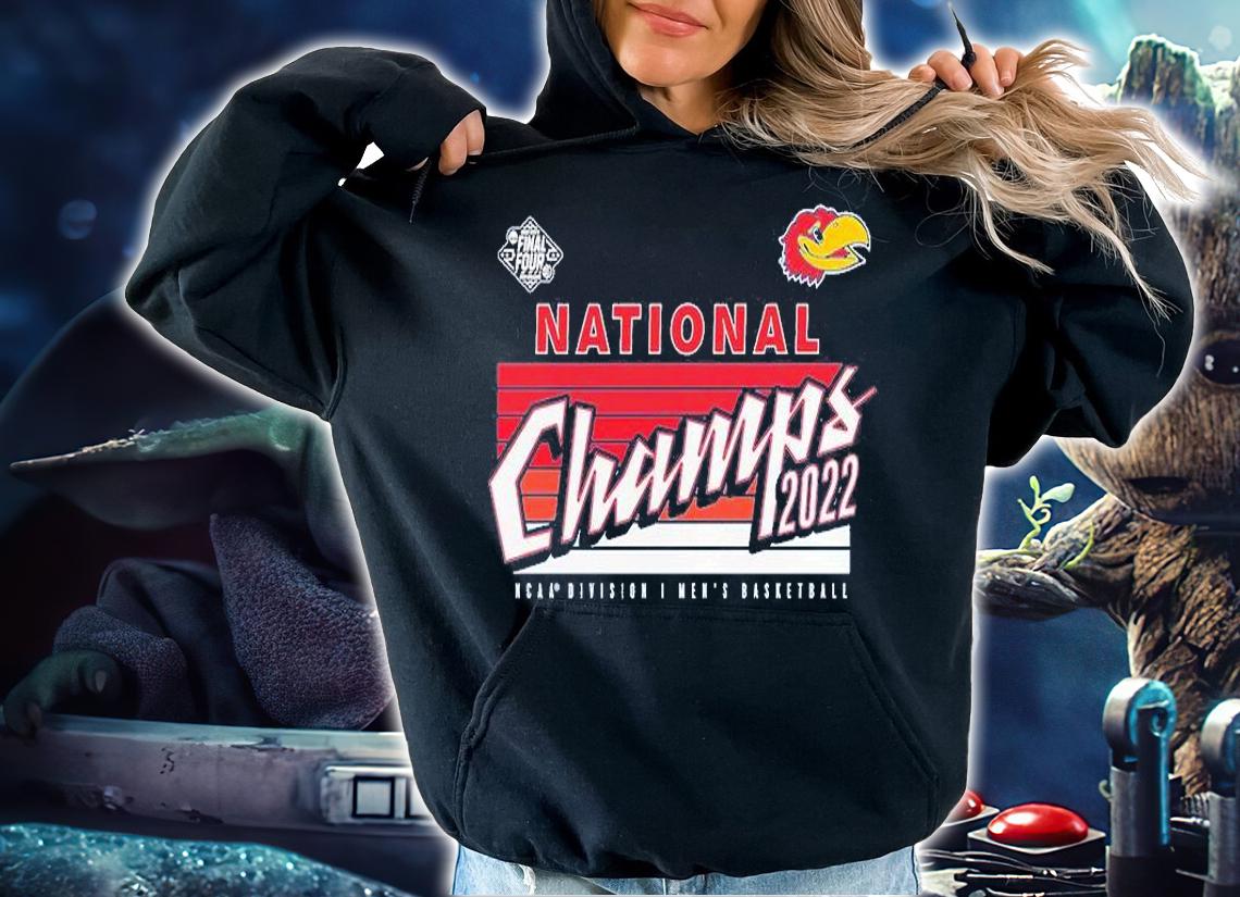 Kansas Jayhawks 2022 NCAA Men's Basketball National Champions T-Shirt t-shirt hoodie