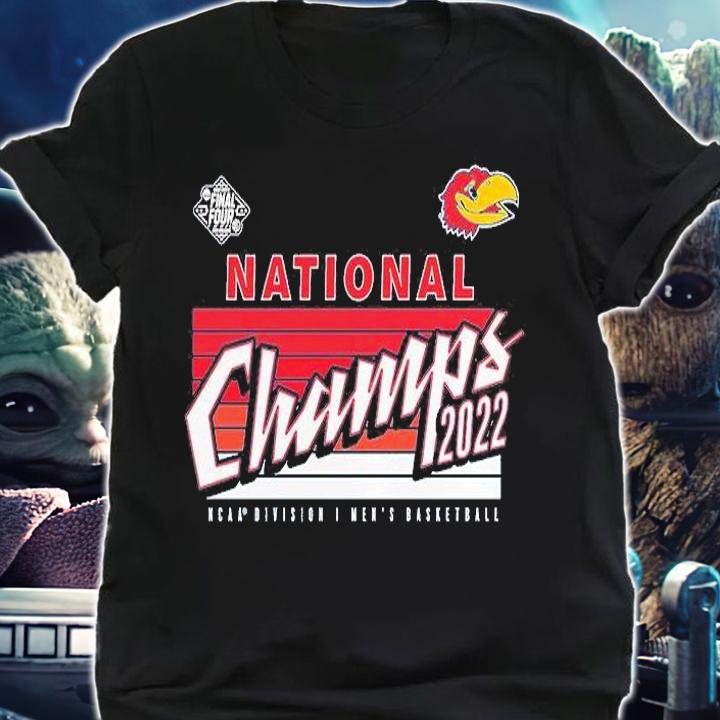 Kansas Jayhawks 2022 NCAA Men's Basketball National Champions T-Shirt t-shirt shirt