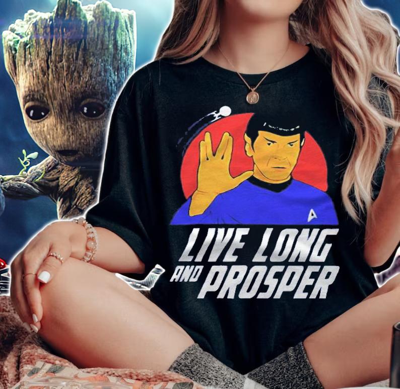 Live long and prosper T-shirt t-shirt woman shirt