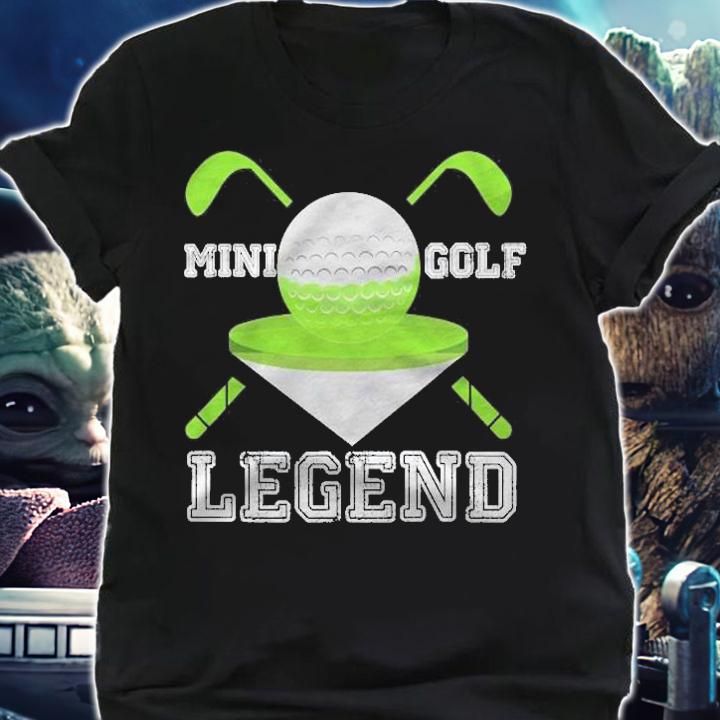 Mini Golf Legend Funny Hobby Sport Champ Shirt t-shirt shirt