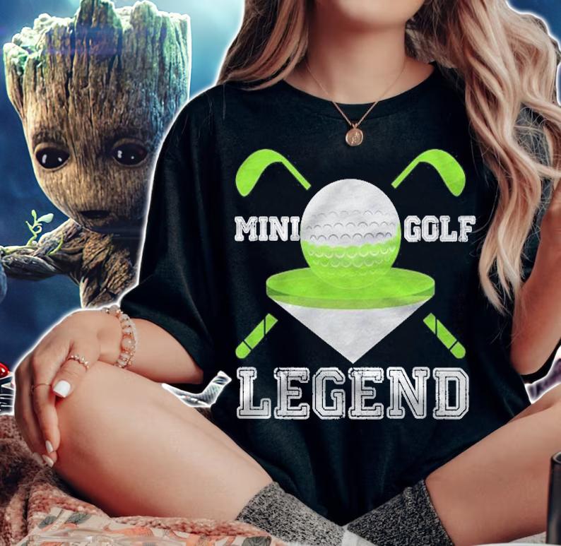 Mini Golf Legend Funny Hobby Sport Champ Shirt t-shirt woman shirt