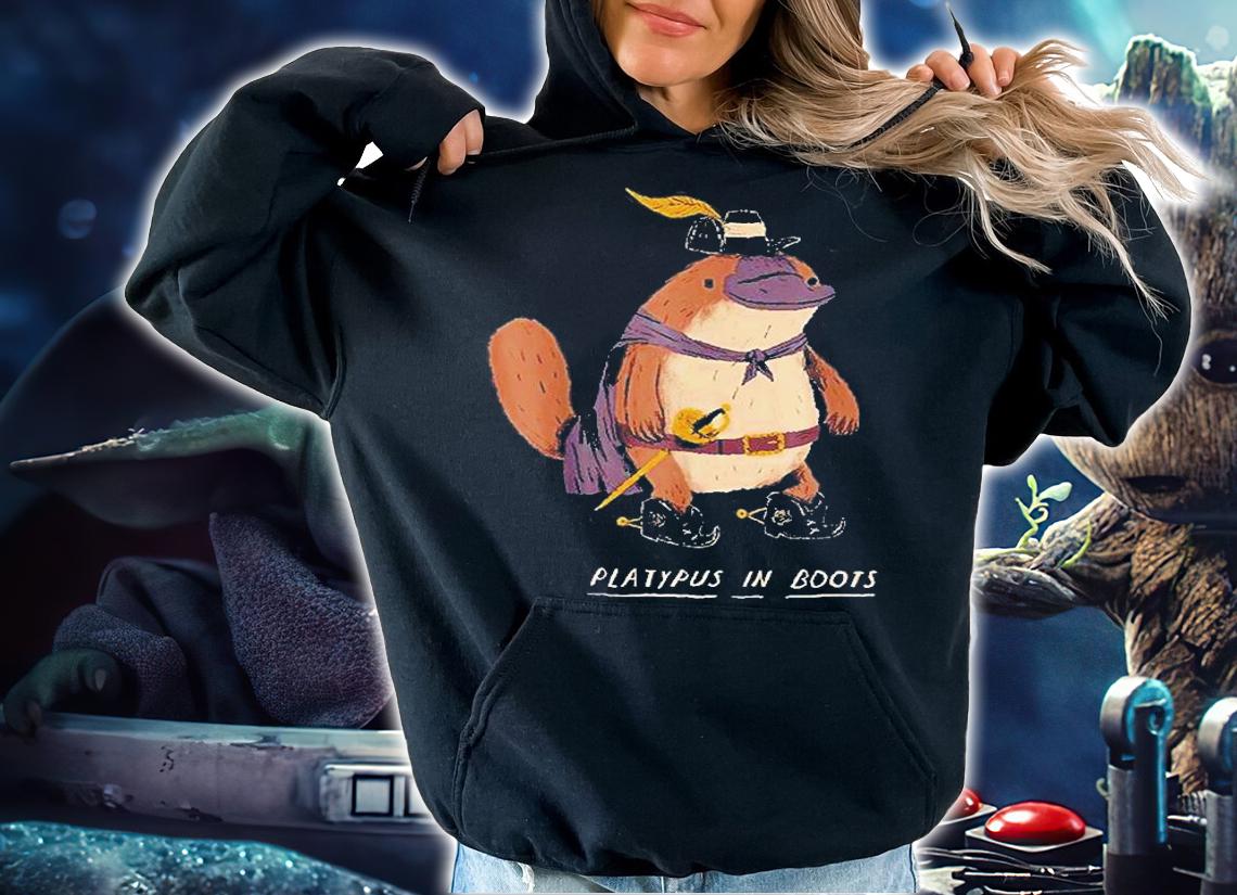 Platypus In Boots Dark Platypus T-Shirt t-shirt hoodie