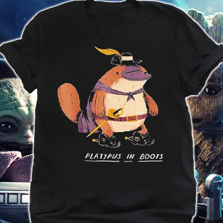 Platypus In Boots Dark Platypus T-Shirt t-shirt shirt