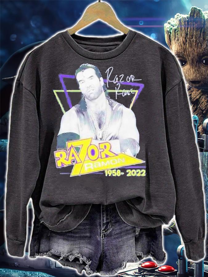 Razor Ramon 1958-2022 Signatures Shirt t-shirt sweatshirt