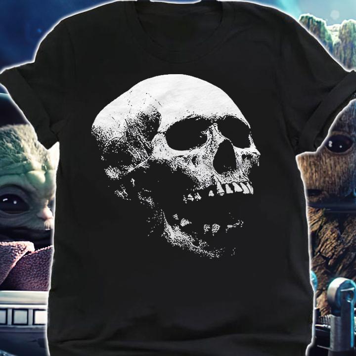 Scary Halloween Evil Screaming Human Skull Shirt t-shirt shirt
