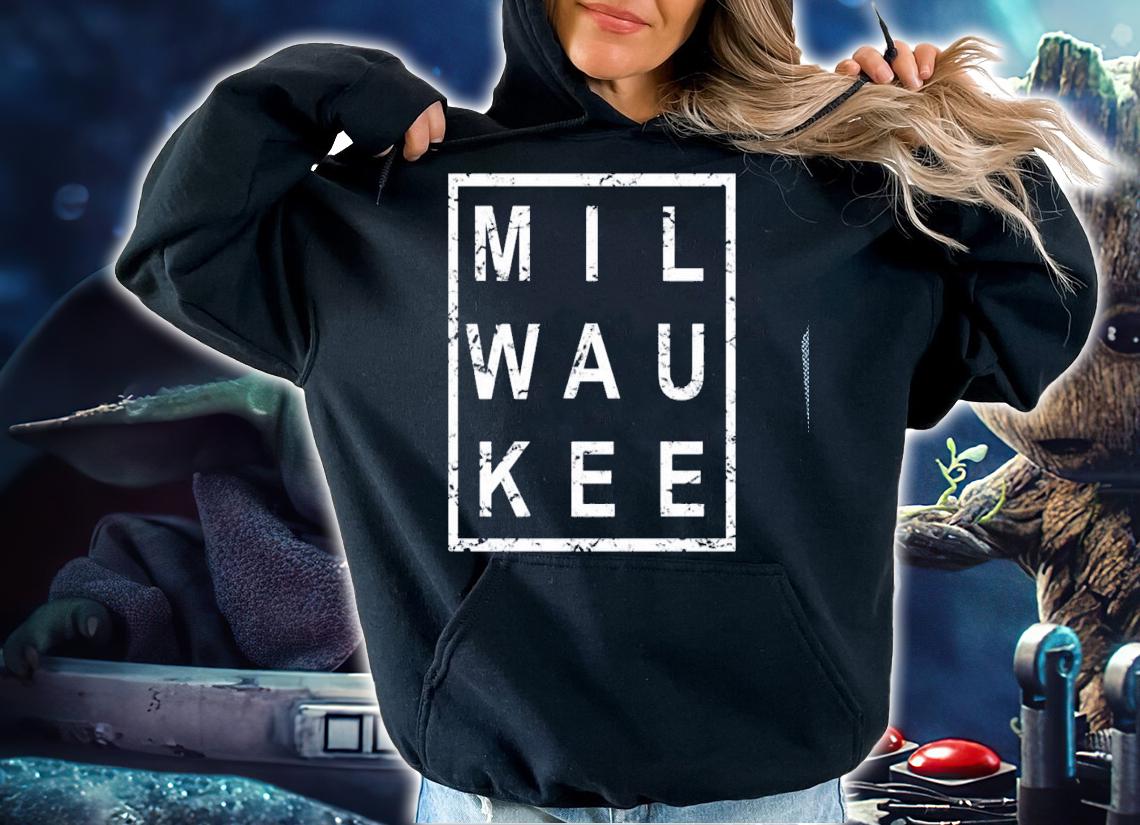 Stylish Milwaukee Wisconsin Lover Souvenir T-shirt t-shirt