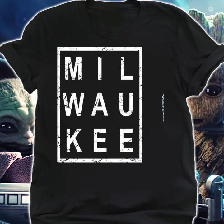 Stylish Milwaukee Wisconsin Lover Souvenir T-shirt t-shirt