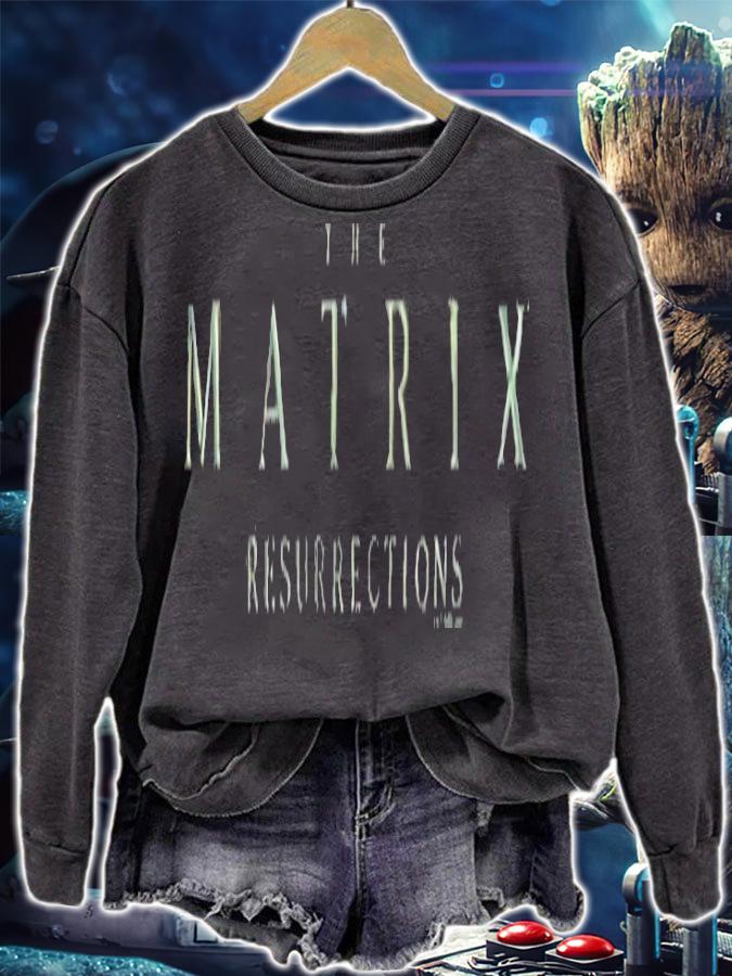 The Matrix Resurrections logo T-shirt t-shirt sweatshirt
