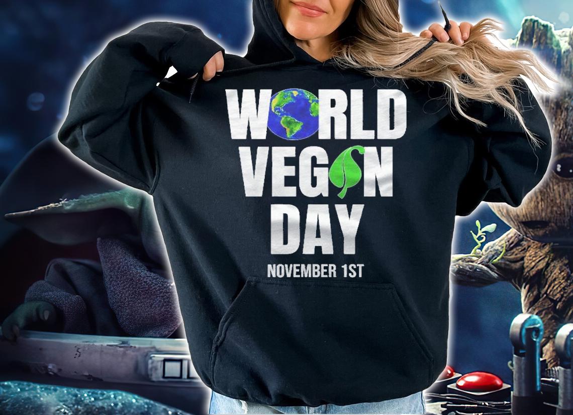 World Vegan Day November 1St Shirt t-shirt