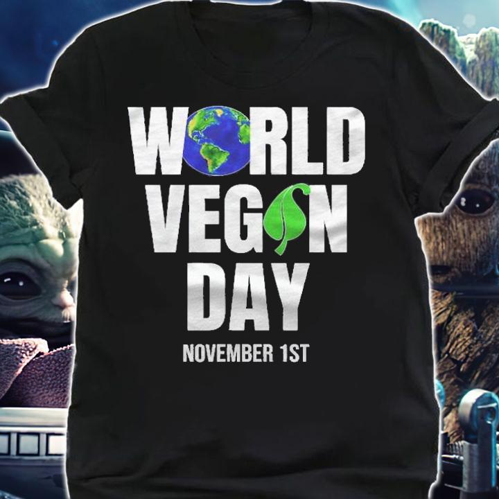 World Vegan Day November 1St Shirt t-shirt