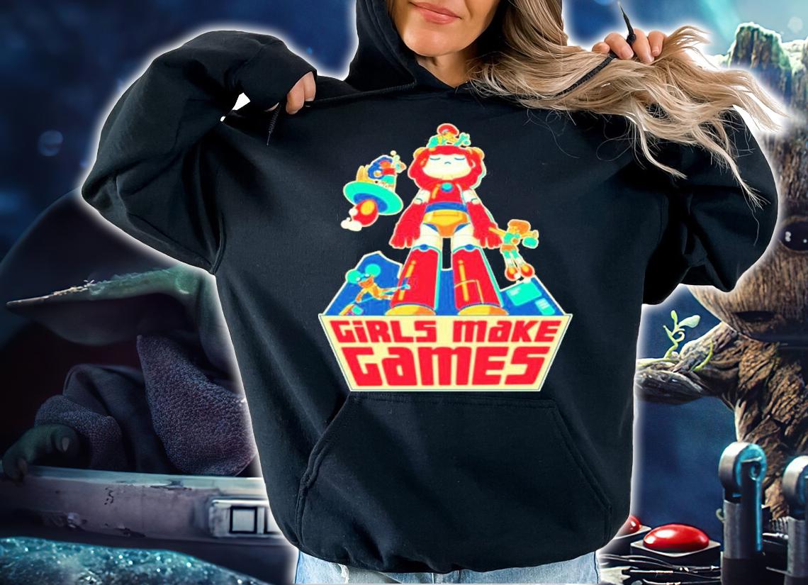 Castpixel Girls Make Games Shirt t-shirt hoodie