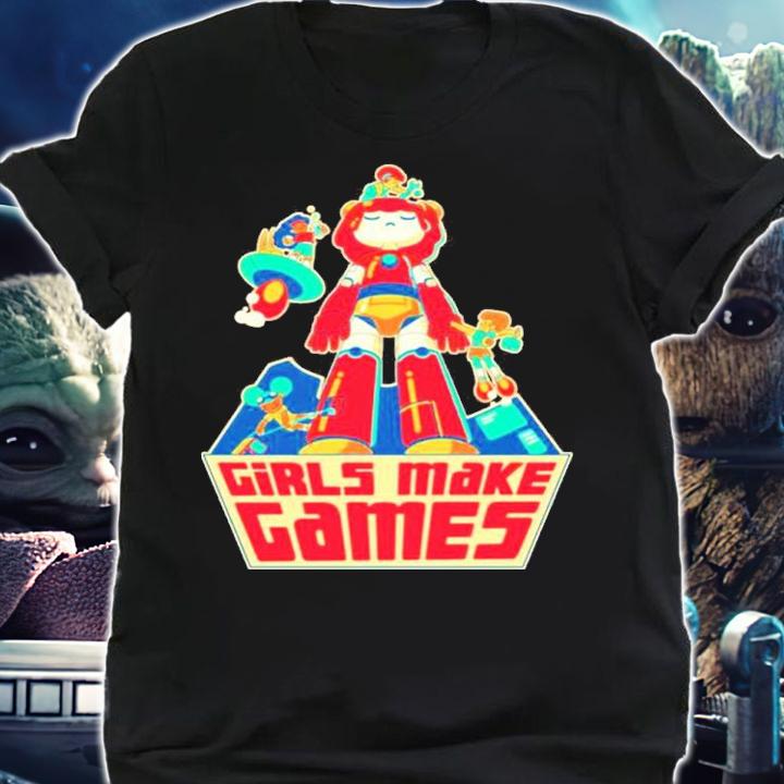 Castpixel Girls Make Games Shirt t-shirt shirt