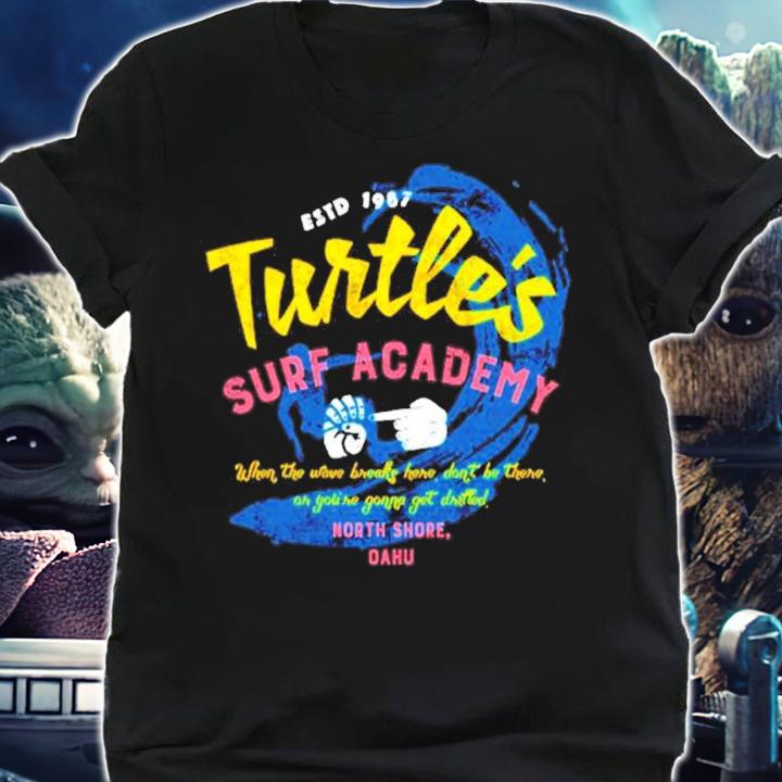 ESTD 1987 Turtle's Surf Academy Shirt t-shirt shirt