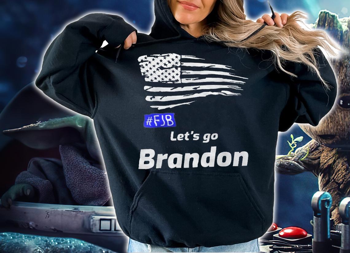 Let's Go Brandon Funny USA Flag T-Shirt t-shirt hoodie