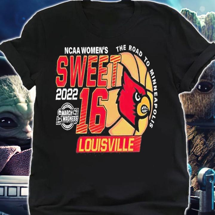 Louisville Cardinals NCAA Women's Basketball Sweet 16 T-Shirt t-shirt shirt