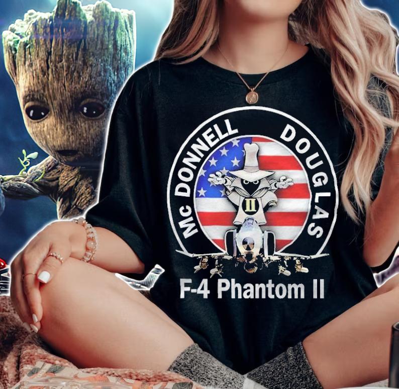 Mc Donnell douglas F-4 Phantom II shirt t-shirt