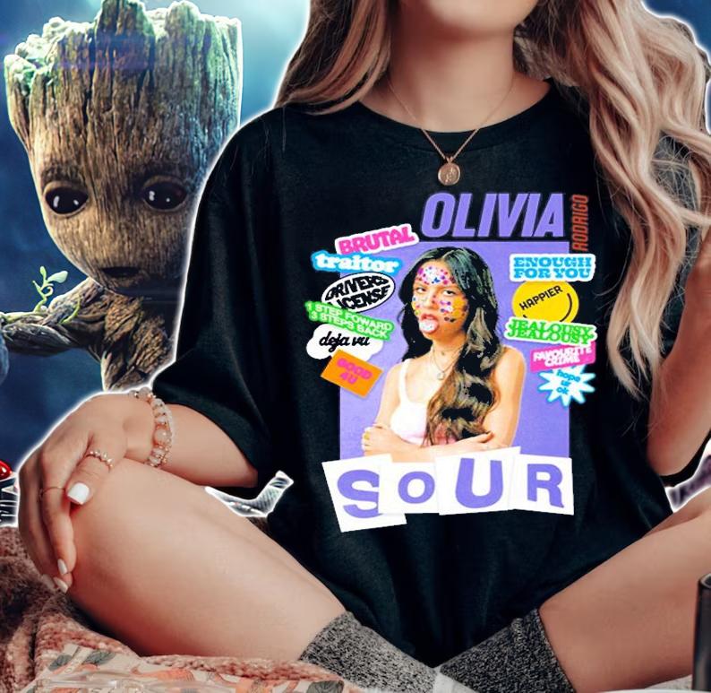 Olivia Rodrigo Sour T-Shirt t-shirt woman shirt