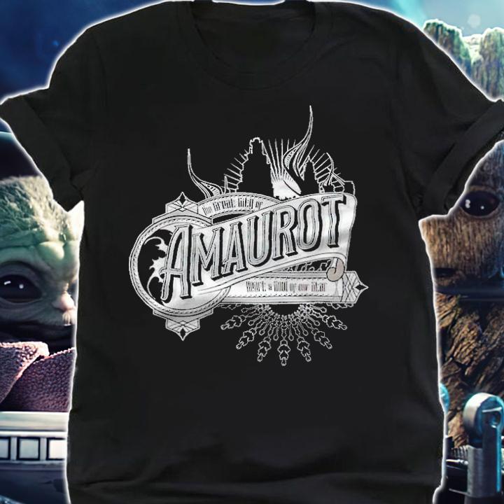 The great city of Amaurot heart a Soul of our star T-shirt t-shirt
