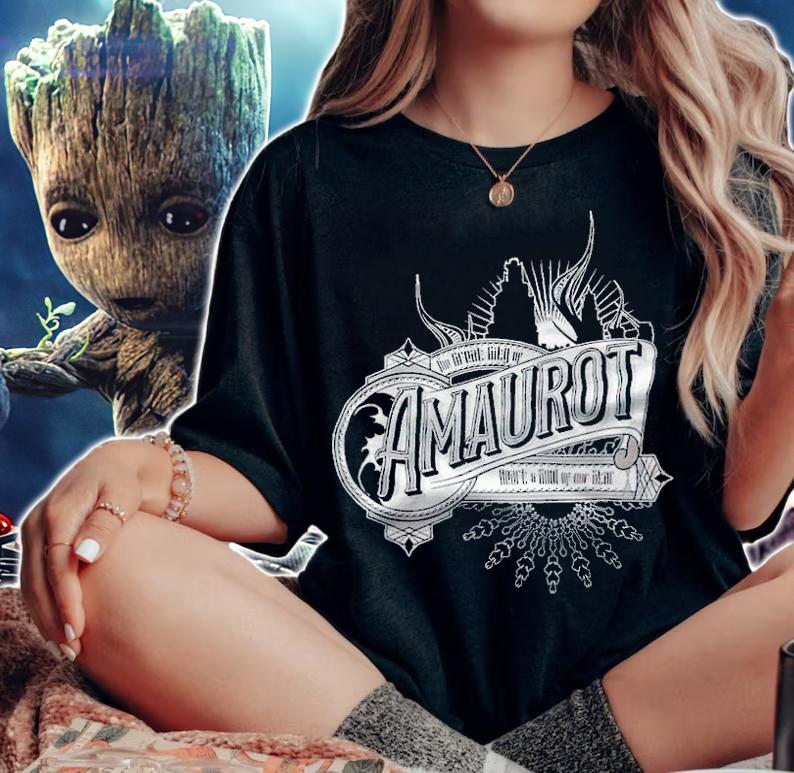 The great city of Amaurot heart a Soul of our star T-shirt t-shirt