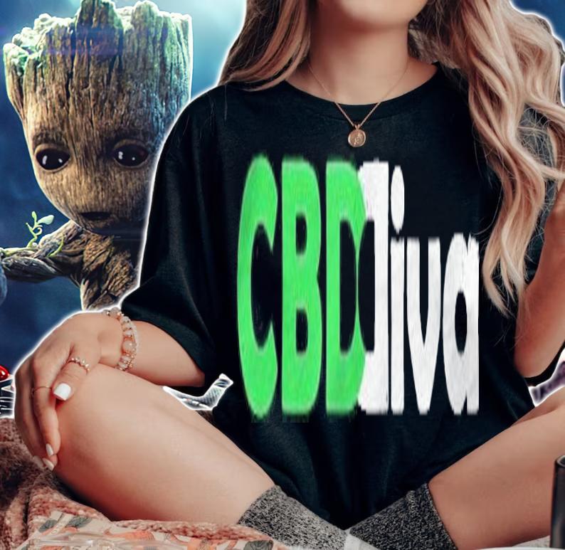 Cbd Oil Hemp Oil Cbdiva Shirt Cbd T-shirt t-shirt woman shirt
