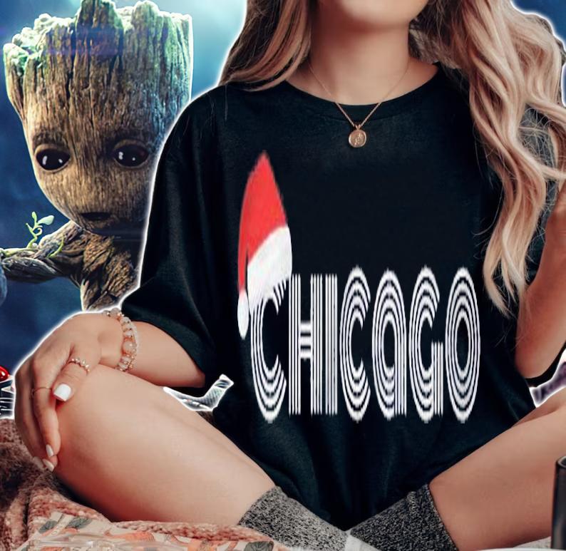 Christmas In Chicago For Men Women Kids Teens Shirt t-shirt woman shirt