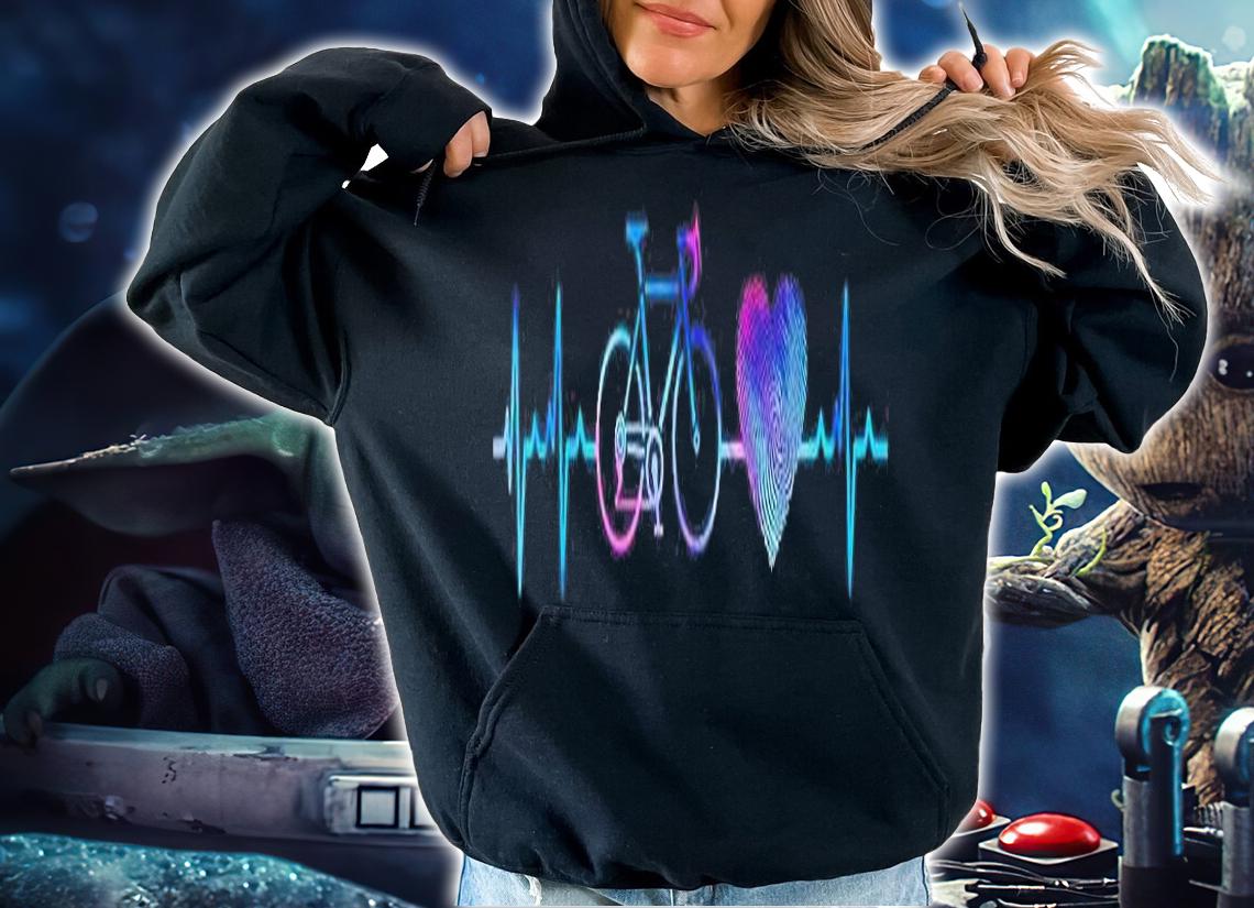 Cycling Heartbeat DNA T-Shirt t-shirt
