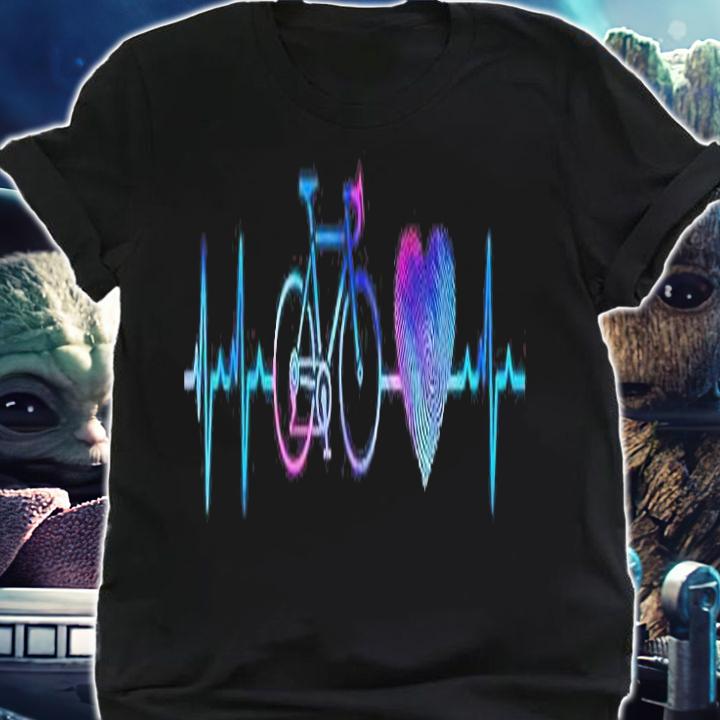 Cycling Heartbeat DNA T-Shirt t-shirt